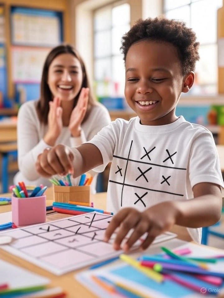 Win Tic-Tac-Toe for Kids and Beginners